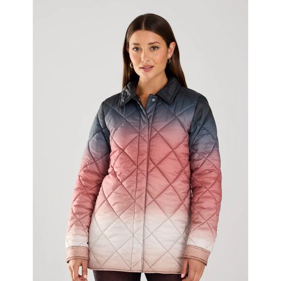 FDJ Quilted Ombre Jacket NWT size XL - Picture 2 of 10